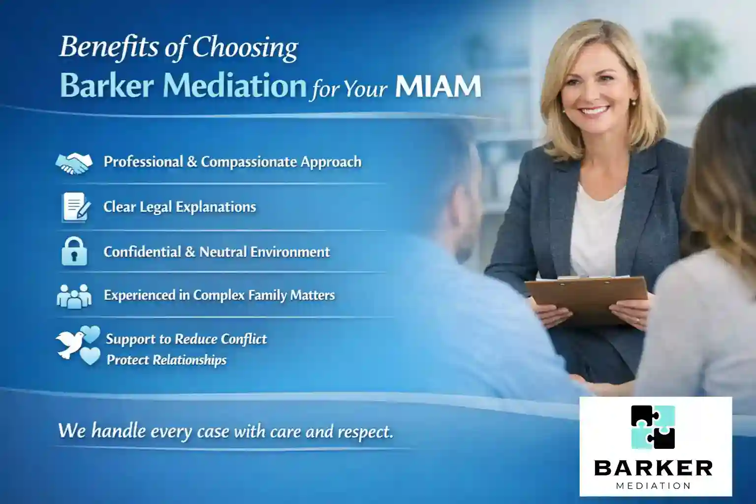 Benefits of Choosing Barker Mediation for Your MIAM Milton Keynes